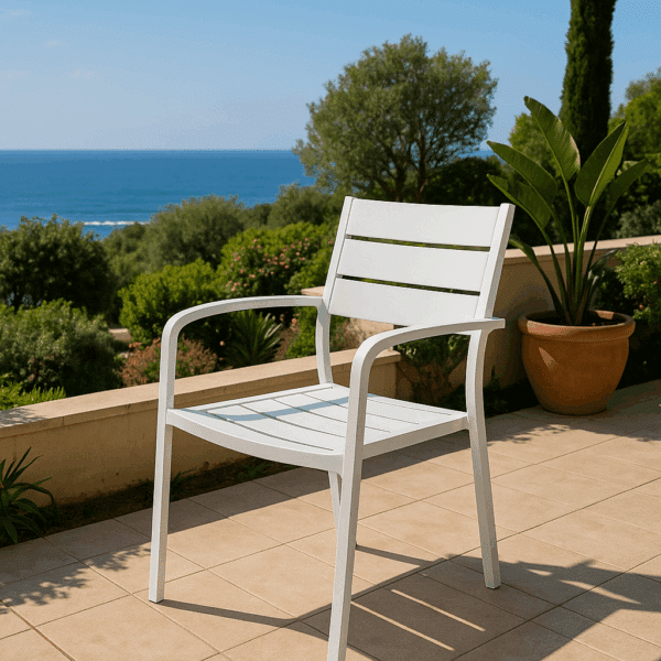 Chaise 100% aluminium