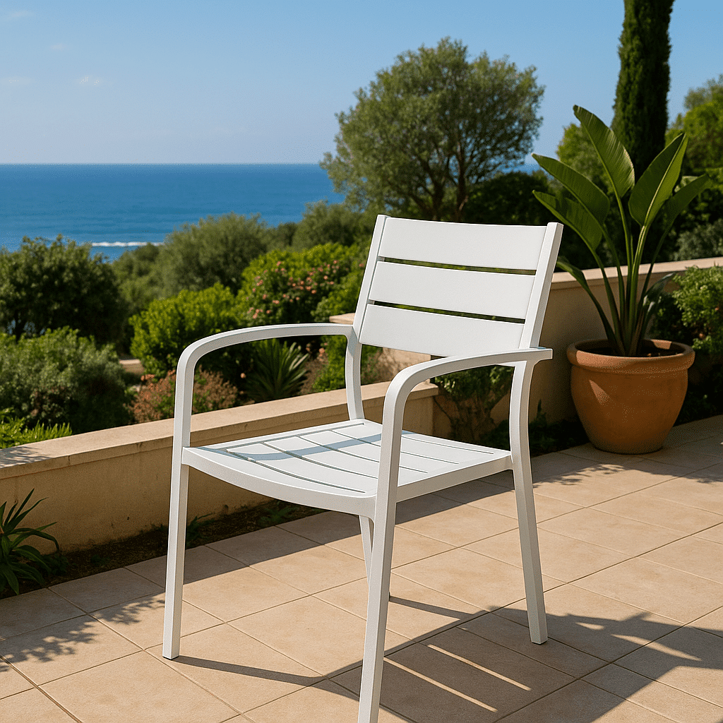Chaise 100% aluminium
