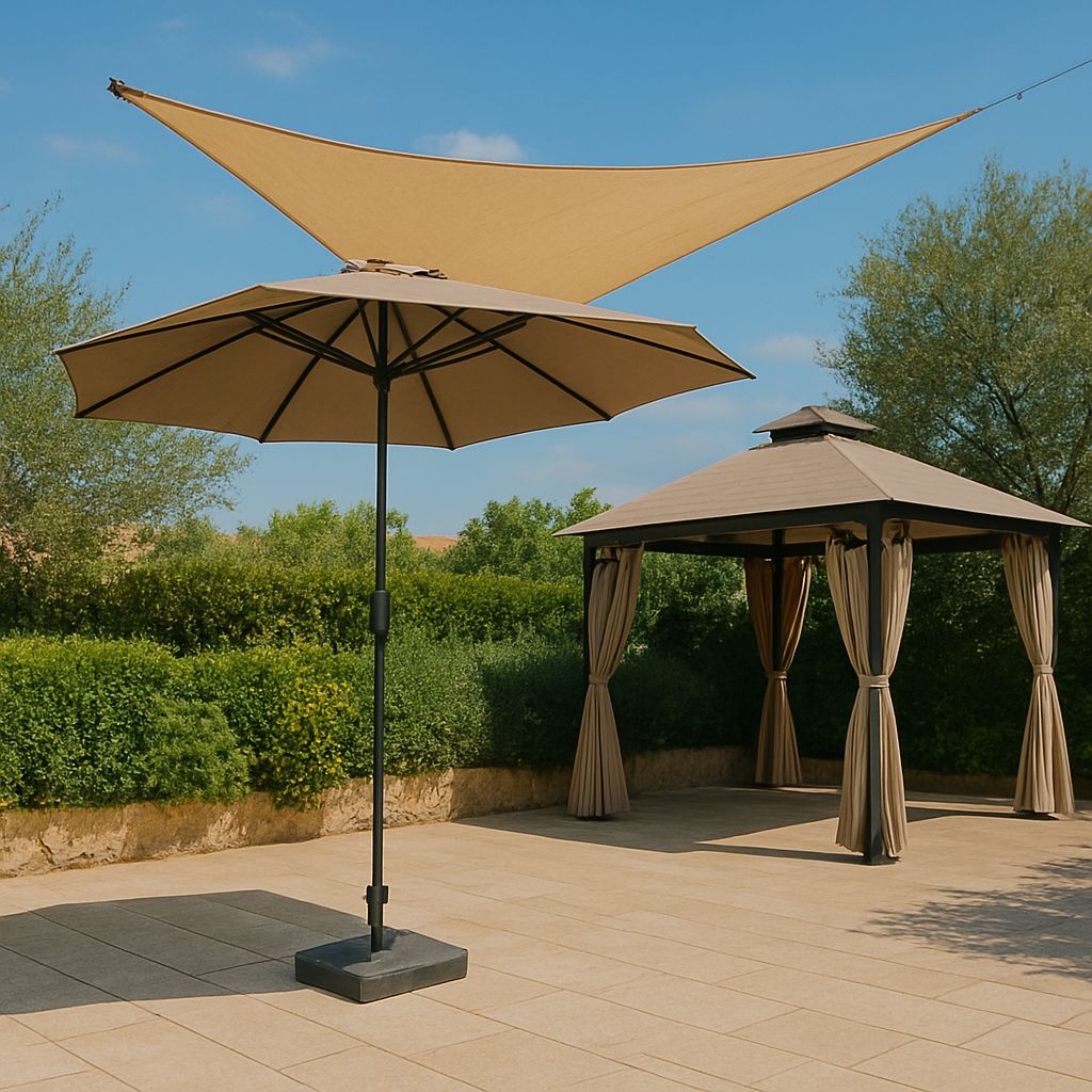 Parasol, Voile d’ombrage & Gazebo
