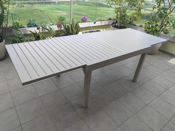 Table 100% aluminium 100*135/270 - Image 5