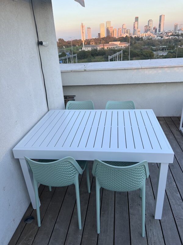Table 100% aluminium 100*135/270 - Image 2