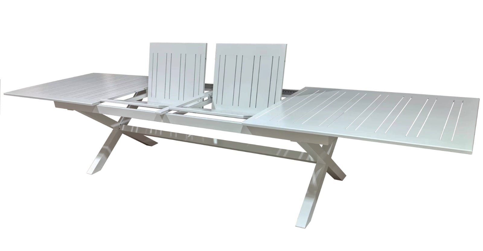 Aluminium table X 100*266/331/400