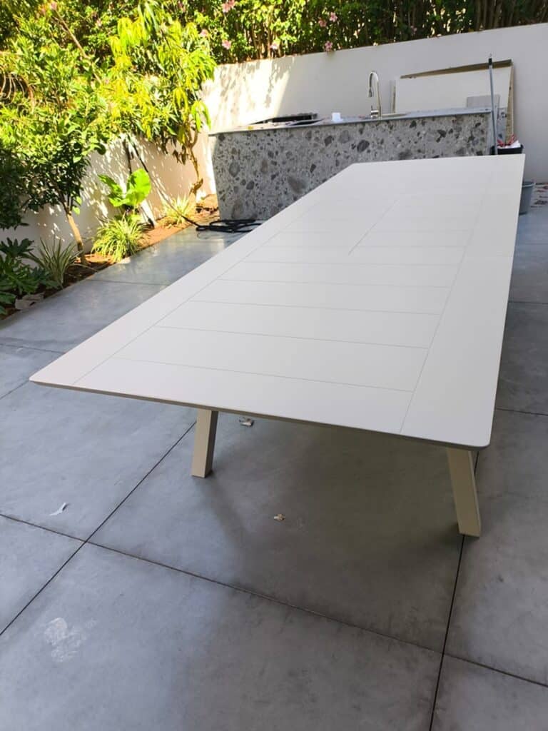 Table Aluminium Laser 110*210/310